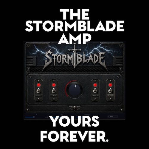Spectre Media Group「The Stormblade Amp」メタル向けサウンドを手軽に作れる！メルマガ登録でもらえるフル機能のアンプシミュレーター｜DTMプラグインセール