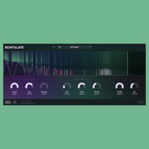 Sweet Audio「Scintillate」リバーブに美しいきらめきやリバース風エフェクトを加えられるスペクトルリバーブ｜DTMプラグインセール