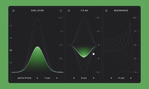 Baby Audio「SubCulture」ベースだけじゃない万能低域ツール！ピッチ追従型サブハーモニクス生成で濁らず響く最強ベース処理プラグイン｜DTMプラグインセール