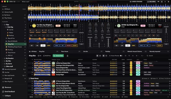 Ora DJ「Ora DJ」DJセット作成・ライブラリ管理・リハーサルまで1つでできるオールインワンDJソフト|DTMプラグインセール