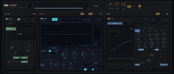 xBombjackx「Werewolf Dynamics」コンプレッサー・EQ・テープ・プリアンプなど豊富なモジュールを搭載した回路シミュレーションVST3プラグインシリーズ|DTMプラグインセール