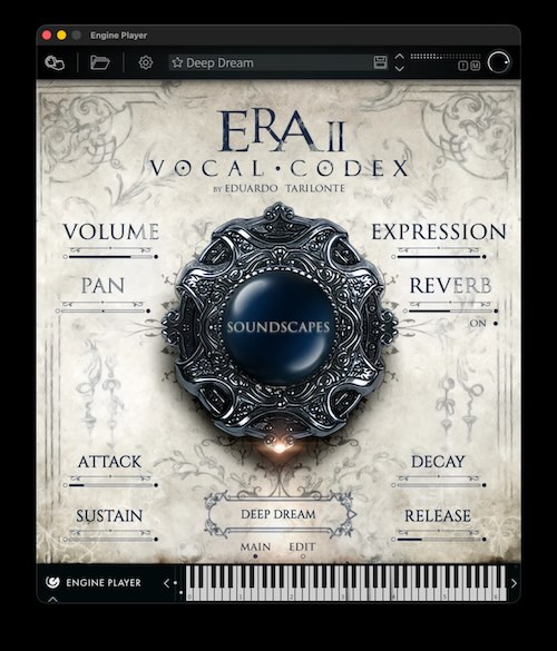 Engine Audio「ERA II Vocal Codex」シネマティックからファンタジーまで幅広く活躍!4種類の個性豊かなソロボーカルを収録し、True Legatoで自然な歌唱表現を実現するボーカル音源|DTMプラグインセール
