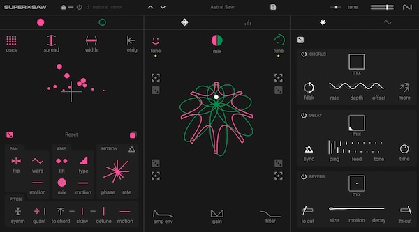 Native Instruments「Super*Saw」重厚なサウンドを一瞬で!8ボイス×デュアルオシレーターとMorpherで作る次世代シンセサウンド|DTMプラグインセール