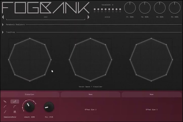 VainAudio「Fogbank」音を最大16ボイスまで複製し、それぞれに異なる変化を加えられるサウンドデザイン向けプラグイン|DTMプラグインセール