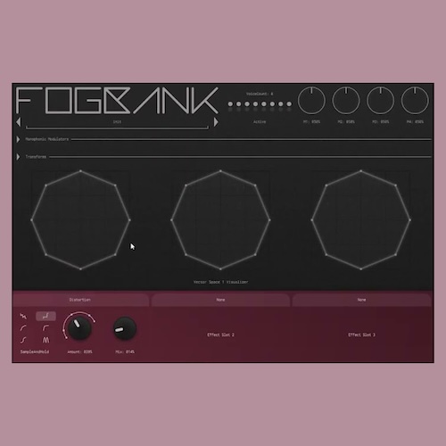 VainAudio「Fogbank」音を最大16ボイスまで複製し、それぞれに異なる変化を加えられるサウンドデザイン向けプラグイン｜DTMプラグインセール