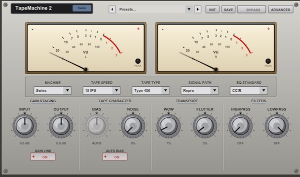 Dusk Audio「TapeMachine 2」Studer A800・Ampex ATR-102スタイルを再現した無料テープシミュレーター｜DTMプラグインセール