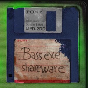 XenoSine「bass.exe – shareware version」インダストリアルやシンセウェーブに映える90年代テイストのベースシンセ｜DTMプラグインセール