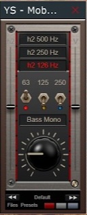 YS Plugins「YS - Mobile Bass」低域を無理に強調せずスマホでもベースを聴き取りやすくするプラグイン｜DTMプラグインセール