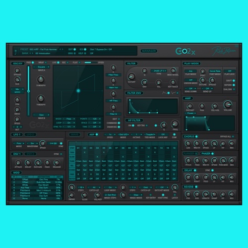 Rob Papen「Go2-X」波形モーフィング・自作波形・MPE対応など音作りの自由度を大幅に高めた高機能ソフトウェアシンセサイザー｜DTMプラグインセール