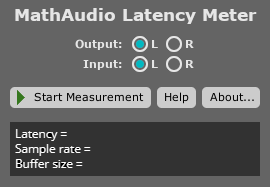 MathAudio「Latency Meter」オーディオインターフェースのRound-Trip Latency(RTL)を0.01msの高精度で測定できる無料プラグイン|DTMプラグインセール