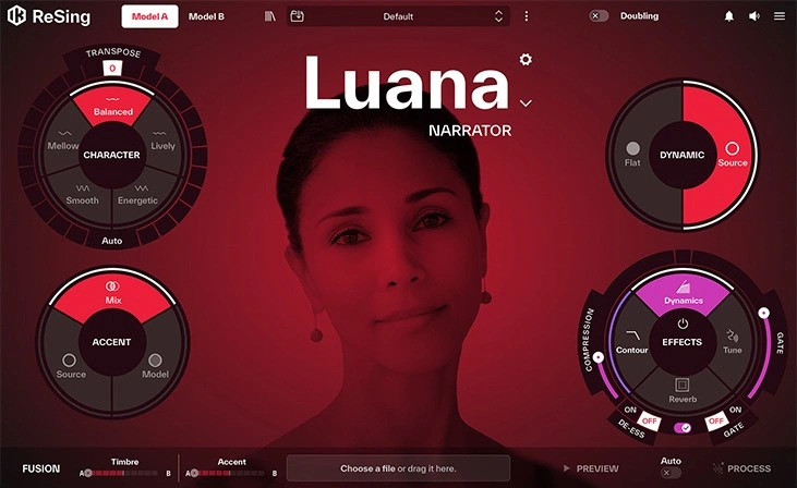 IK Multimedia「ReSing Voices Brazilian Pack」ブラジル・ポルトガル語の歌声とナレーションを自然に制作できる拡張パック｜DTMプラグインセール