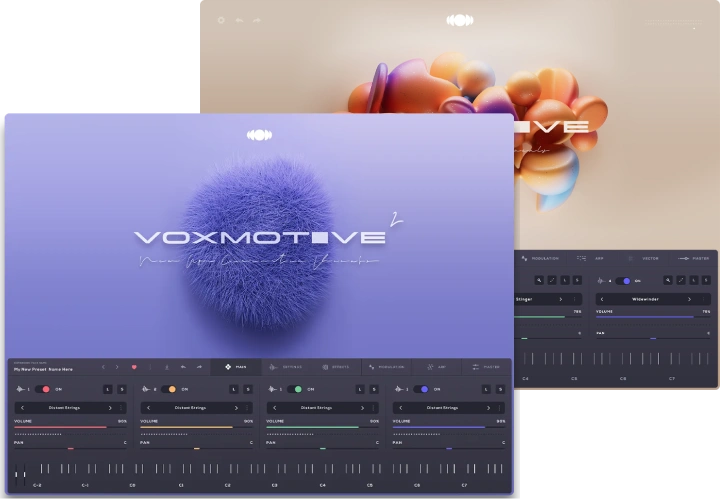 Audiomodern「Voxmotive Bundle」幻想的なソプラノ・エスニックボーカル・ボーカルFXを収録したシネマティック音源バンドル|DTMプラグインセール