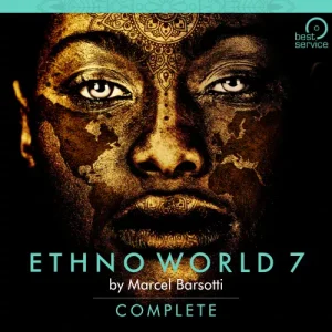 Best Service「Ethno World 7 Complete」シタールや三味線、尺八、ガムランまで収録！53GB超のサンプルと約1,000パッチを収録した世界各国の民族楽器・民族ボーカル音源｜DTMプラグインセール