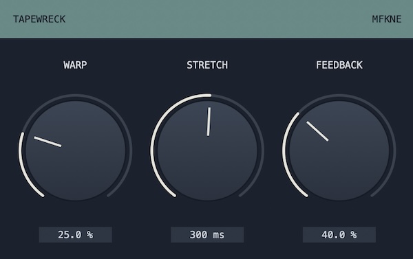 MFKNE「GLITCHRUIN・TAPEWRECK・TEXTURETAP」グリッチ加工・テープエコー・質感レイヤーで音作りの幅を広げるVST3プラグイン3製品｜DTMプラグインセール
