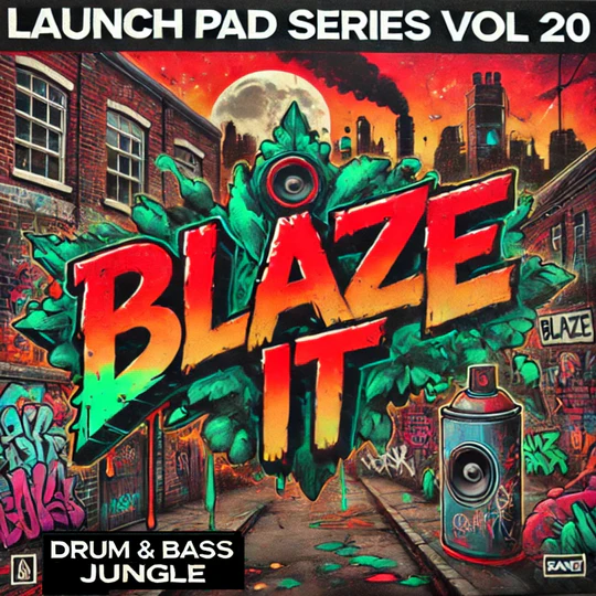 Reggae-Loops「Blaze It」重厚なベースやホーン、アナログシンセを収録した160BPM対応サンプルパック｜DTMプラグインセール