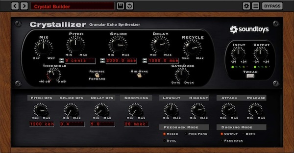 Soundtoys「Crystallizer」音を幻想的な空間へ変貌させる魔法のエフェクト!ピッチシフト×リバースエコー×グラニュラー処理で生まれる異次元サウンド|DTMプラグインセール