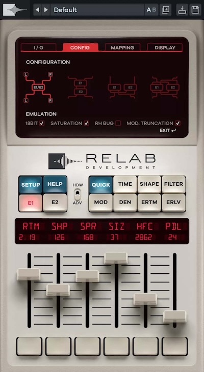Relab Development「LX480 Dual-Engine Reverb V4」伝説の480Lリバーブを再現！デュアルエンジン構造と進化したアルゴリズムが生み出す自然で奥行きのあるサウンド｜DTMプラグインセール