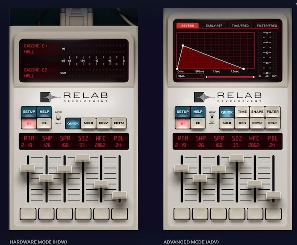 Relab Development「LX480 Dual-Engine Reverb V4」伝説の480Lリバーブを再現！デュアルエンジン構造と進化したアルゴリズムが生み出す自然で奥行きのあるサウンド｜DTMプラグインセール
