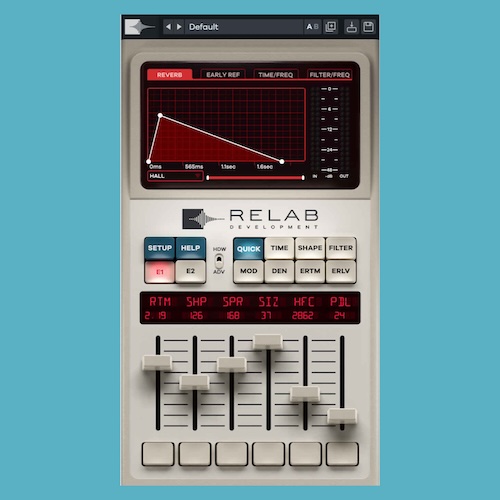 Relab Development「LX480 Dual-Engine Reverb V4」伝説の480Lリバーブを再現！デュアルエンジン構造と進化したアルゴリズムが生み出す自然で奥行きのあるサウンド｜DTMプラグインセール