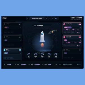 ZAK Sound「RocketVerb」宇宙の音や天文学データをもとにリアルタイムで残響を生成するアルゴリズムリバーブ｜DTMプラグインセール