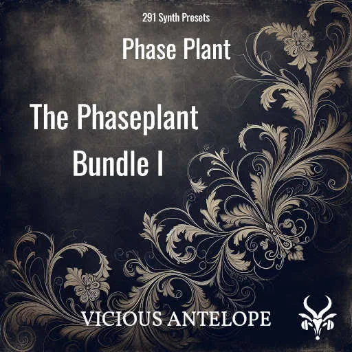 VICIOUS ANTELOPE「The Phaseplant Bundle I - Kilohearts Phase Plant」291種類のPhase Plantプリセットを収録した、シネマティック・アンビエント・ゲーム音楽制作に活躍するサウンドバンドル｜DTMプラグインセール
