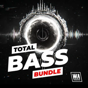 W. A. Production「Total Bass Bundle」Deep Sub BassからGrowl Bass、Reese Bassまで揃う894種類のベース素材を収録したサンプルバンドル｜DTMプラグインセール