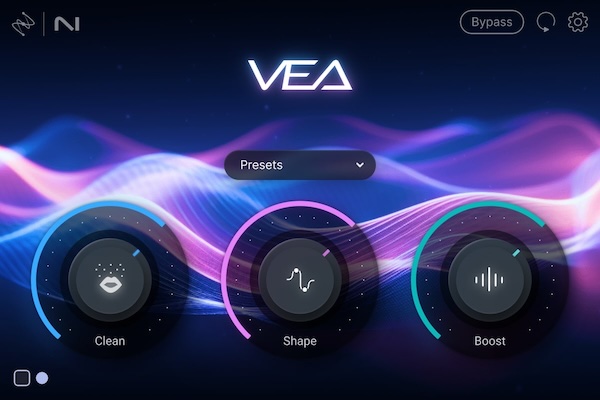 iZotope「VEA」AIが声を自動で解析し、ノイズ除去・音量調整・音質補正まで簡単に行える音声補正プラグイン|DTMプラグインセール