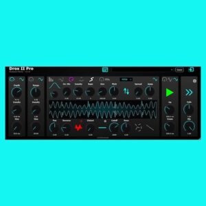 Dystopian Waves「DroX II Pro Glitch and Stutter Audio Effect」グリッチ・スタッター・テープストップをリアルタイムで操れる4エンジン搭載マルチエフェクト｜DTMプラグインセール