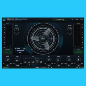 Semedo Audio「Semedo AEROMOTION」10種類のモジュレーションエフェクトを搭載し、デュアルモードやPAN MOTIONで幅広い音作りができる多機能プラグイン｜DTMプラグインセール