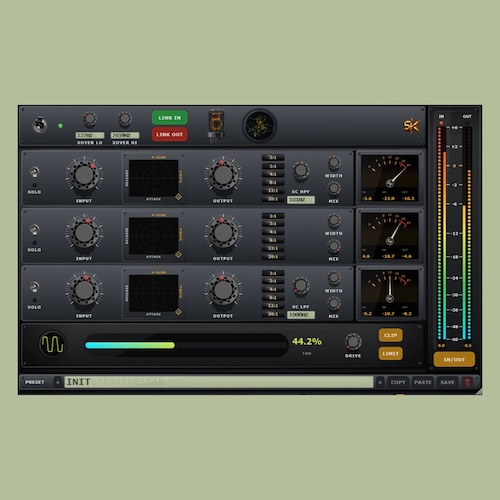 Side Key System「M76 Sabotage Multiband」3バンド独立の1176スタイル・フィードバックコンプレッサーを搭載した高機能マルチバンドコンプレッサー｜DTMプラグインセール