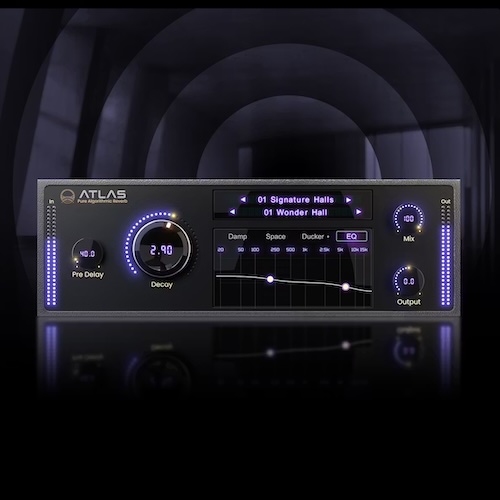 Waves「Atlas Reverb」100種類以上のリバーブを搭載した、ミックスに自然な奥行きと立体感を与えるアルゴリズムリバーブ｜DTMプラグインセール