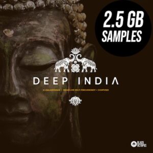 Black Octopus Sound「Deep India」本格的なインド伝統パーカッションを収録した2.5GB超・1,283種類のロイヤリティフリーサンプルパック｜DTMプラグインセール