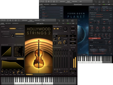 EASTWEST「Hollywood Strings 2 & Forbidden Planet Bundle」感情豊かなストリングスと未来的なシンセサウンドで幅広い音楽制作に対応する音源バンドル|DTMプラグインセール