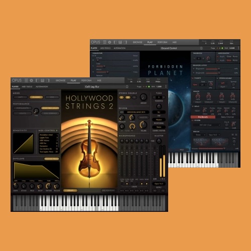 EASTWEST「Hollywood Strings 2 & Forbidden Planet Bundle」感情豊かなストリングスと未来的なシンセサウンドで幅広い音楽制作に対応する音源バンドル｜DTMプラグインセール