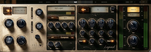 Analog Legends「Legend Channel」9種類のプリアンプや2種類の英国スタイルEQを搭載し、アナログコンソールの質感をDAWで再現できるチャンネルストリップ|DTMプラグインセール