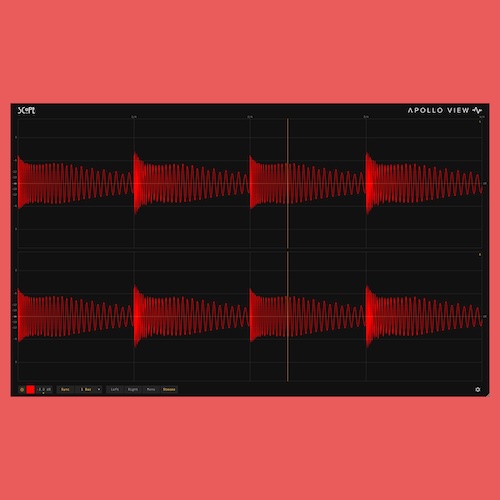 Apollo View Modular「SCOPE」ゼロレイテンシーでリアルタイムに波形を確認できる無料オシロスコープ｜DTMプラグインセール