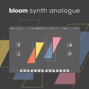 Excite Audio「Bloom Synth Analogue」ヴィンテージシンセの温もりと揺らぎをDAWへ！コード・ベース・リード・アルペジオを瞬時に生み出すサンプルシンセ｜DTMプラグインセール