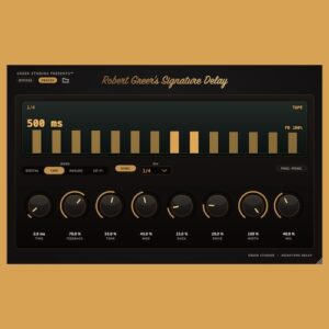 Greer Studios Presents「Signature Delay」Digital・Tape・Analog・Lo-Fiの4種類のディレイを搭載したWindows向け無料プラグイン｜DTMプラグインセール