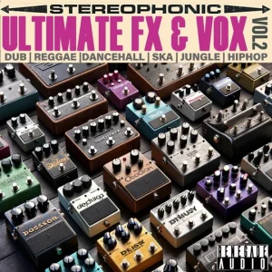 Renegade Audio「Ultimate FX & Vox Collection Vol 2」レーザーやダブサイレン、ボイスヒットなど豊富なFX・ボイス素材を収録したロイヤリティフリーサンプルパック｜DTMプラグインセール