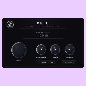 Ghostnote Audio「VEIL」ボーカルの明るさを保ちながら歯擦音だけをコントロールできる無料ディエッサー｜DTMプラグインセール