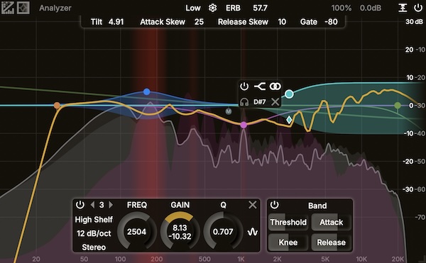 ZL Audio「ZL Spectrum Equalizer」FFTベースのスペクトラムダイナミック処理で細かな共振を自然に抑えられる高機能イコライザー|DTMプラグインセール