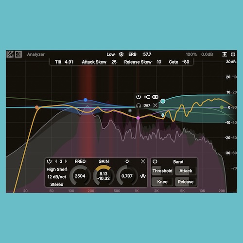 ZL Audio「ZL Spectrum Equalizer」FFTベースのスペクトラムダイナミック処理で細かな共振を自然に抑えられる高機能イコライザー｜DTMプラグインセール