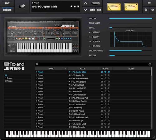 Roland「JUPITER-8」ポリシンセの王者が完全復活！伝説のアナログサウンドを回路レベルで再現した究極シンセ｜DTMプラグインセール