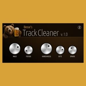 Beear's Plugins「Beear's Track Cleaner」不要な低域・高域をピンポイントで整理し、トラック本来の音を活かしたクリアなミックスを実現できるLinux向け補正フィルター｜DTMプラグインセール