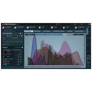 MeldaProduction「MMultiAnalyzer」複数トラックのスペクトラム・ラウドネス・ステレオイメージを同時に分析できる高機能オーディオアナライザー｜DTMプラグインセール