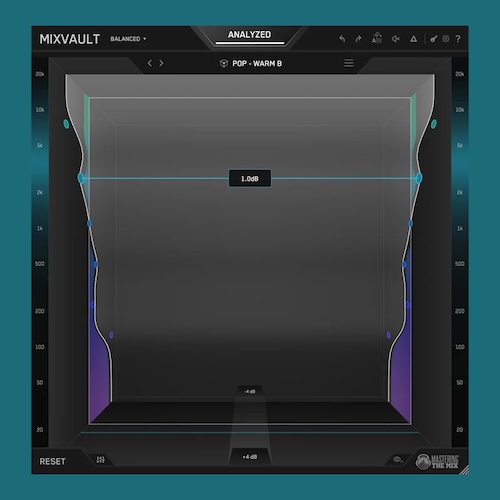 Mastering The Mix「MIXVAULT」EQ操作を直感的な3D空間で実現!音を前後に動かしてミックスを整える新感覚イコライザー|DTMプラグインセール