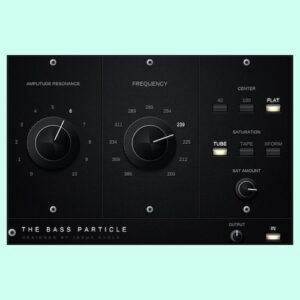 Jesus Oyola「The Bass Particle」ベースやキック、低音ボーカルに重厚なサブベースを追加できる無料サブレゾネーター｜DTMプラグインセール