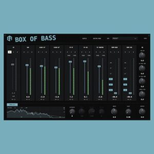 Box of Rules「Box of Bass」1本のベースDIからサブ・クリーン・歪み・ルームまで重ねて本格的なベースリグを構築できる無料プラグイン｜DTMプラグインセール