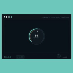 Carbonated「Still」ワンノブでリアルタイムにヒス・ハム・環境ノイズを除去できる無料ノイズサプレッサー｜DTMプラグインセール