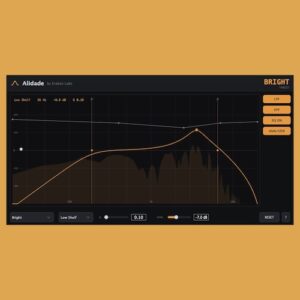 Kraken Labs「Alidade」目標となる周波数バランスを画面で確認しながら視覚的にミックスできるリファレンスターゲットEQ｜DTMプラグインセール